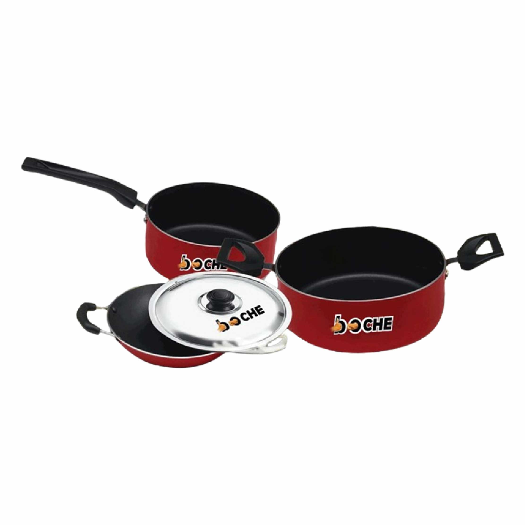 3 PCS COMBO COOKWARE SET